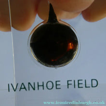 Load image into Gallery viewer, 1970s Scottish Rob Roy and Ivanhoe Oil Fields Paperweight Scottish Oil Hess
