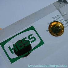 Load image into Gallery viewer, 1970s Scottish Rob Roy and Ivanhoe Oil Fields Paperweight Scottish Oil Hess
