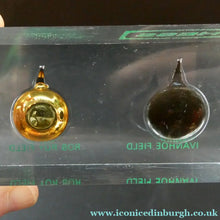 Load image into Gallery viewer, 1970s Scottish Rob Roy and Ivanhoe Oil Fields Paperweight Scottish Oil Hess
