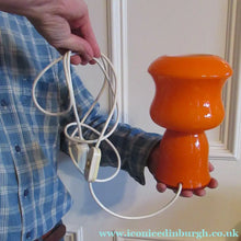 Load image into Gallery viewer, 1970s French Table Lamp by Vianne V V Glass. Holmegaard Style
