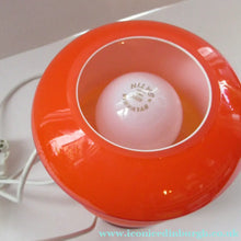Load image into Gallery viewer, 1970s French Table Lamp by Vianne V V Glass. Holmegaard Style
