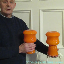 Load image into Gallery viewer, 1970s French Table Lamp by Vianne V V Glass. Holmegaard Style
