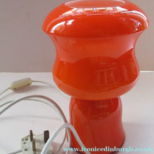 Load image into Gallery viewer, 1970s French Table Lamp by Vianne V V Glass. Holmegaard Style
