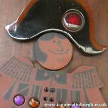 Load image into Gallery viewer, 1970s HORNSEA POTTERY Muramic Plaque Designed by John Clappison: Napoleon
