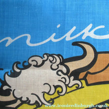 Load image into Gallery viewer, VINTAGE 1970s Irish Linen Tea Towel or Bar Cloth. MILK MARKETING BOARD
