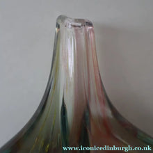 Load image into Gallery viewer, Vintage 1970s ISLE OF WIGHT Glass Lollipop Vase with Flame Pontil Mark
