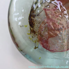 Load image into Gallery viewer, Vintage 1970s ISLE OF WIGHT Glass Lollipop Vase with Flame Pontil Mark
