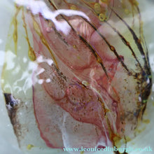 Load image into Gallery viewer, Vintage 1970s ISLE OF WIGHT Glass Lollipop Vase with Flame Pontil Mark
