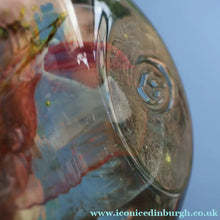 Load image into Gallery viewer, Vintage 1970s ISLE OF WIGHT Glass Lollipop Vase with Flame Pontil Mark
