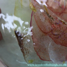 Load image into Gallery viewer, Vintage 1970s ISLE OF WIGHT Glass Lollipop Vase with Flame Pontil Mark
