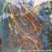 Load image into Gallery viewer, Vintage 1970s ISLE OF WIGHT Glass Lollipop Vase with Flame Pontil Mark
