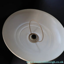 Load image into Gallery viewer, 1970s Italian Hanging Flying Saucer Shape. Rise and Fall Pendant Light Rolly Brevettato. - Vintage Lampshade
