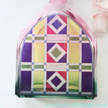 Load image into Gallery viewer, 1970s ITALIAN Luigi Bormioli Crystal Decanter: "Light and Music" Series with Geometric Design

