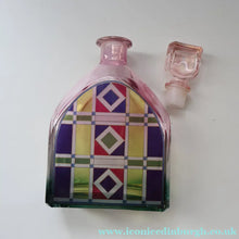 Load image into Gallery viewer, 1970s ITALIAN Luigi Bormioli Crystal Decanter: "Light and Music" Series with Geometric Design

