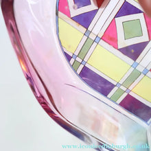 Load image into Gallery viewer, 1970s ITALIAN Luigi Bormioli Crystal Decanter: "Light and Music" Series with Geometric Design

