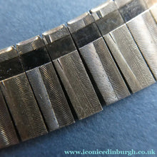 Load image into Gallery viewer, Vintage 1970s Italian STERLING SILVER Articulated Fringe Necklace. 16 3/4 inches
