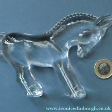 Load image into Gallery viewer, 1970s KOSTA BODA Glass Donkey Designed by Bertil Vallien

