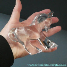 Load image into Gallery viewer, 1970s KOSTA BODA Glass Donkey Designed by Bertil Vallien
