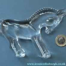 Load image into Gallery viewer, 1970s KOSTA BODA Glass Donkey Designed by Bertil Vallien
