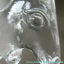 Load image into Gallery viewer, 1970s KOSTA BODA Glass Ram Designed by Bertil Vallien. 5 inches in height
