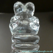 Load image into Gallery viewer, 1970s KOSTA BODA Glass Submerged Hippopotamus. Designed by Bertil Vallien
