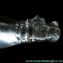 Load image into Gallery viewer, 1970s KOSTA BODA Glass Submerged Hippopotamus. Designed by Bertil Vallien

