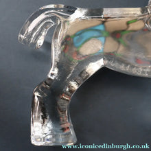 Load image into Gallery viewer, A/ 1970s KOSTA BODA Large Glass horse Designed by Bertil Vallien. 8 1/4 inches
