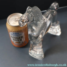 Load image into Gallery viewer, A/ 1970s KOSTA BODA Large Glass horse Designed by Bertil Vallien. 8 1/4 inches
