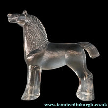 Load image into Gallery viewer, A/ 1970s KOSTA BODA Large Glass horse Designed by Bertil Vallien. 8 1/4 inches
