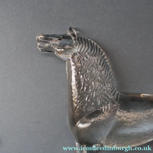 Load image into Gallery viewer, A/ 1970s KOSTA BODA Large Glass horse Designed by Bertil Vallien. 8 1/4 inches
