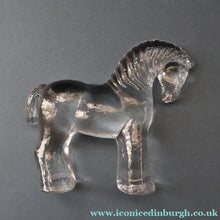 Load image into Gallery viewer, 1970s KOSTA BODA Small Glass horse Designed by Bertil Vallien
