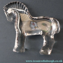 Load image into Gallery viewer, 1970s KOSTA BODA Small Glass horse Designed by Bertil Vallien
