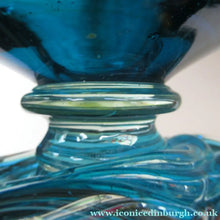 Load image into Gallery viewer, Vintage Mdina Goblet or Chalice with Gathered Inclusion on the Stem
