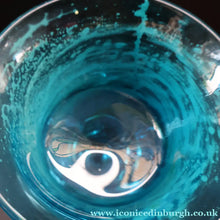 Load image into Gallery viewer, 1970s Large Mdina Glass Goblet. Trailed Glass Decoration on the Stem - European Glass

