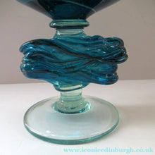 Load image into Gallery viewer, Vintage Mdina Goblet or Chalice with Gathered Inclusion on the Stem
