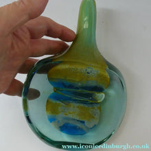 Load image into Gallery viewer, Vintage 1970s Maltese Mdina Facet Cut Lollipop Vase
