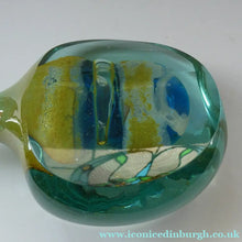 Load image into Gallery viewer, Vintage 1970s Maltese Mdina Facet Cut Lollipop Vase
