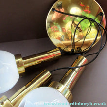 Load image into Gallery viewer, Vintage 1970s MAZZEGA Murano Glass Hanging Pendant Light Fitting with Three Shades.
