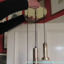 Load image into Gallery viewer, Vintage 1970s MAZZEGA Murano Glass Hanging Pendant Light Fitting with Three Shades.
