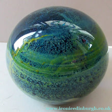 Load image into Gallery viewer, Massive Vintage Magnum Size Mdina Sea and Sand Signed Paperweight
