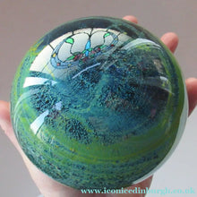 Load image into Gallery viewer, Massive Vintage Magnum Size Mdina Sea and Sand Signed Paperweight
