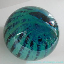 Load image into Gallery viewer, LARGE 1970s Mdina Glass Paperweight. Vintage Sea and Sand Sea Urchin
