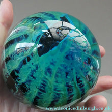 Load image into Gallery viewer, LARGE 1970s Mdina Glass Paperweight. Vintage Sea and Sand Sea Urchin
