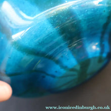 Load image into Gallery viewer, 1970s Mdina Glass Vase (Ming Pattern). Squat shape with flared neck. Signed - European Glass

