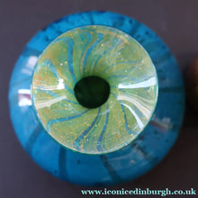 Load image into Gallery viewer, 1970s Mdina Glass Vase (Ming Pattern). Squat shape with flared neck. Signed - European Glass
