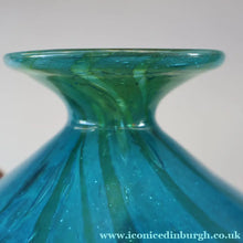 Load image into Gallery viewer, 1970s Mdina Glass Vase (Ming Pattern). Squat shape with flared neck. Signed - European Glass
