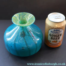 Load image into Gallery viewer, 1970s Mdina Glass Vase (Ming Pattern). Squat shape with flared neck. Signed - European Glass
