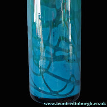 Load image into Gallery viewer, Vintage 1970s MDINA Maltese Glass "Ming Pattern" Slim Bottle Vase. Height 8 3/4 inches
