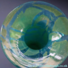 Load image into Gallery viewer, Vintage 1970s MDINA Maltese Glass "Ming Pattern" Slim Bottle Vase. Height 8 3/4 inches
