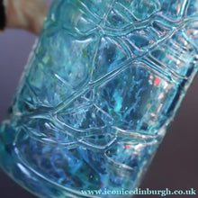 Load image into Gallery viewer, 1970s Mdina Maltese Glass Tall Bottle Vase with Large Ball Stopper. Signed - European Glass
